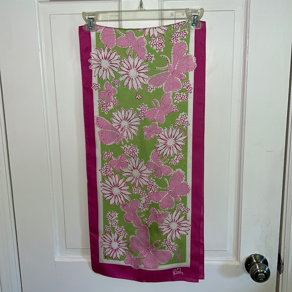 Limited Edition Lilly Pulitzer/Ford Breast Cancer Scarf